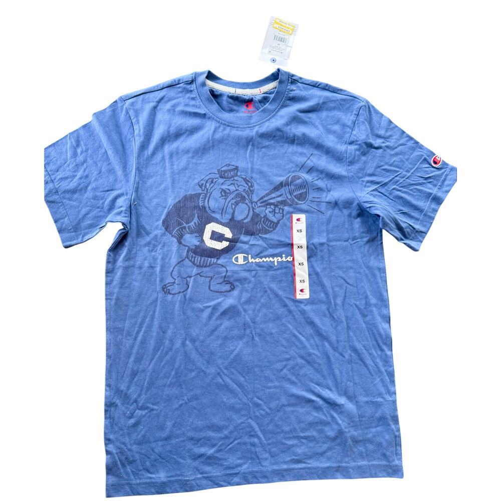 Champion Men’s Heritage Bulldog Graphic T-Shirt, XS, NWT